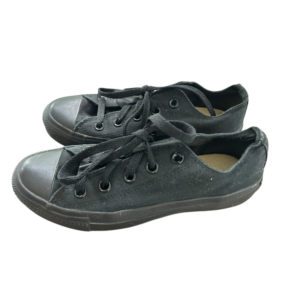 Unisex Converse Chuck Taylor All Star Ox LOW Black Monochrome 4 6